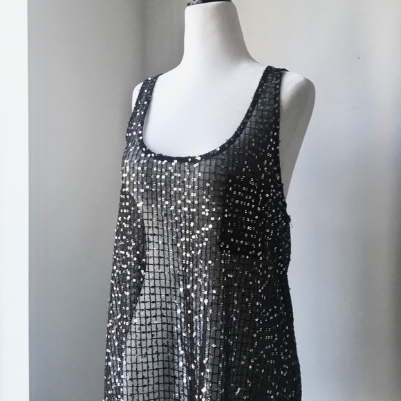Collective concepts sequin tunic size large - Picture 2 of 12